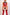 Corp Goth Open Front Latex Corset - Red image 1