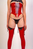 Latex G String - Black image 1