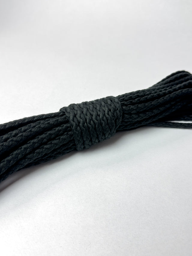 Black Shibari Rope image 1