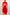 Latex Side Slit Pencil Skirt - Red image 0
